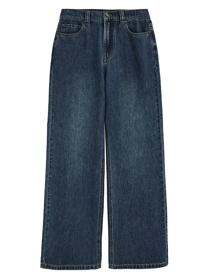 Džíny Polo Club Dunkelblau 5470317 Jeans - Wide Leg - in Dunkelblau - 6