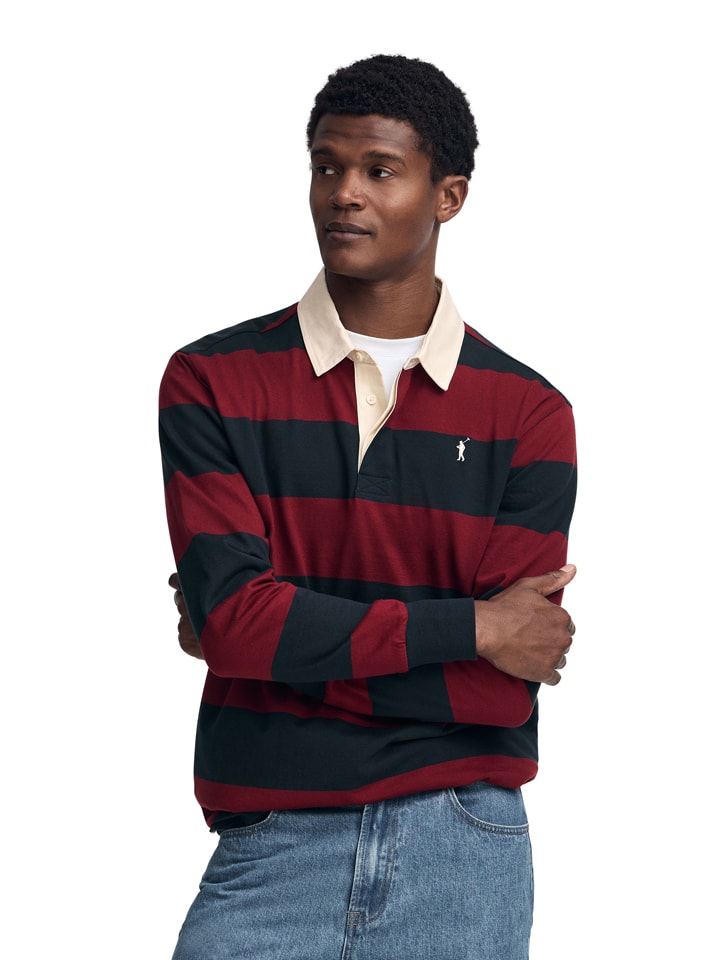 Tričko Polo Club Rot/ Creme/ Dunkelblau 2237207 Poloshirt in Rot/ Creme/ Dunkelblau - 1