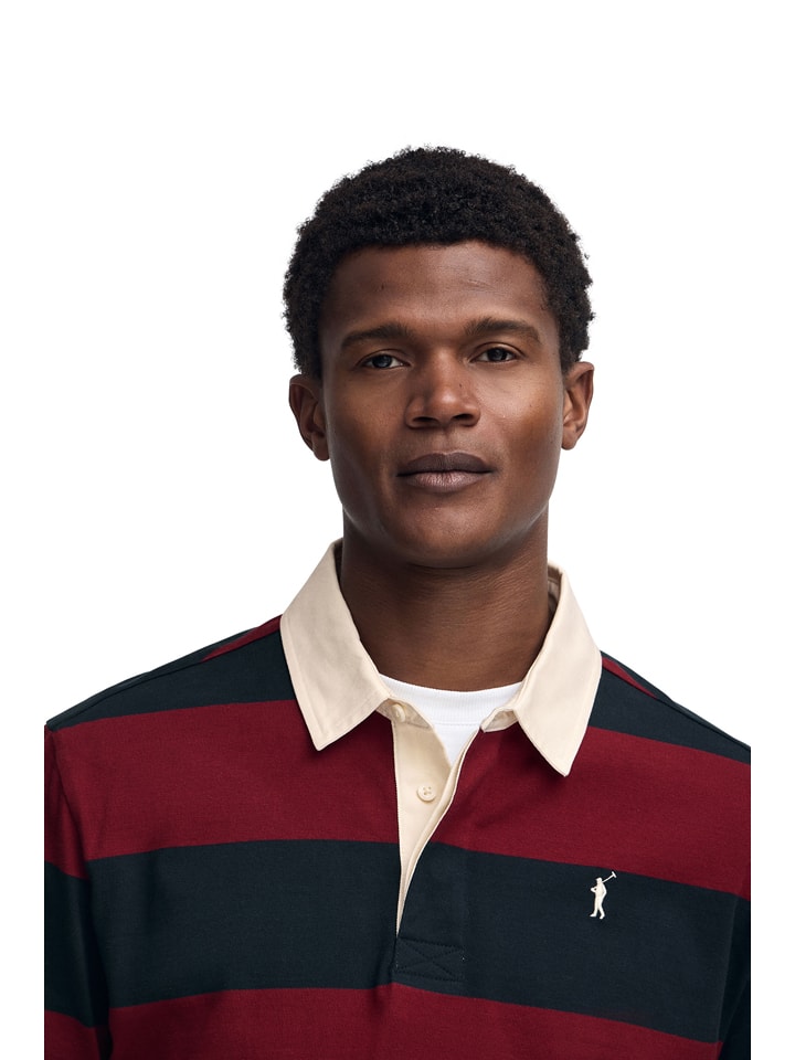 Tričko Polo Club Rot/ Creme/ Dunkelblau 2237207 Poloshirt in Rot/ Creme/ Dunkelblau - 3