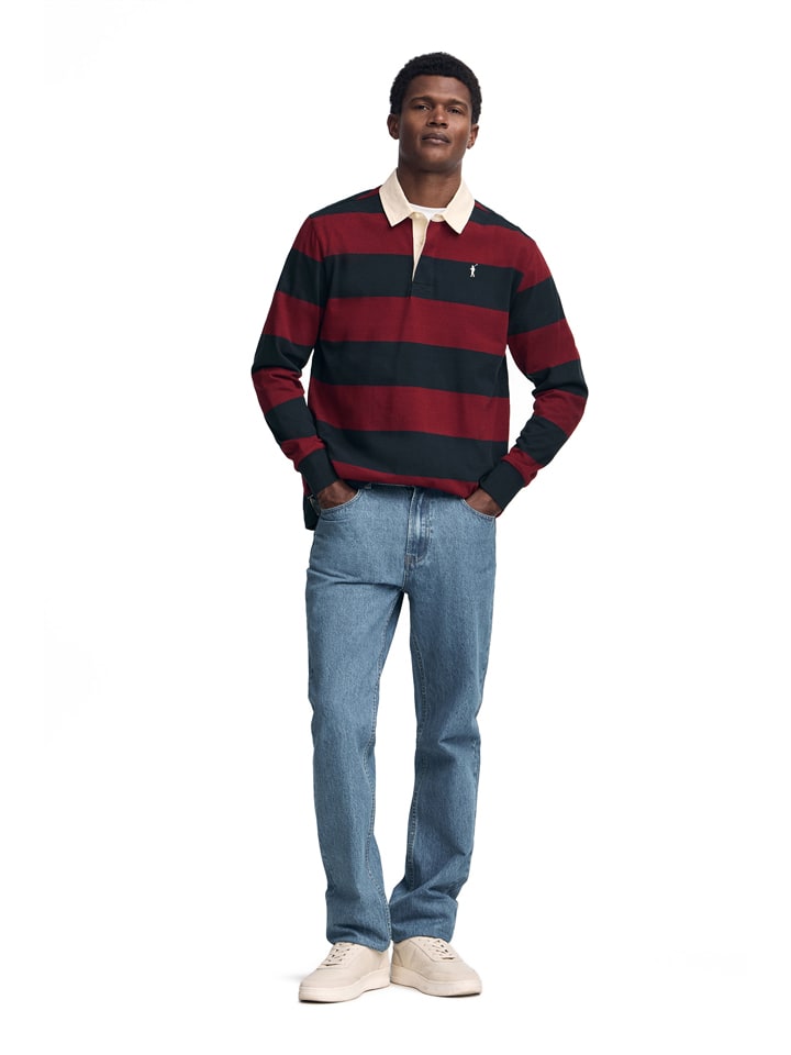 Tričko Polo Club Rot/ Creme/ Dunkelblau 2237207 Poloshirt in Rot/ Creme/ Dunkelblau - 4