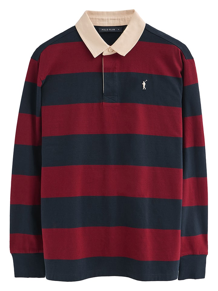 Tričko Polo Club Rot/ Creme/ Dunkelblau 2237207 Poloshirt in Rot/ Creme/ Dunkelblau - 5