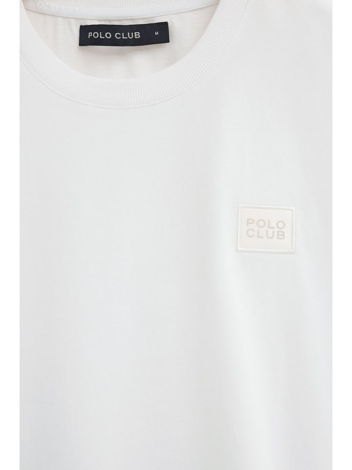 Tričko Polo Club Weiß 1459960 Shirt in Weiß - 7