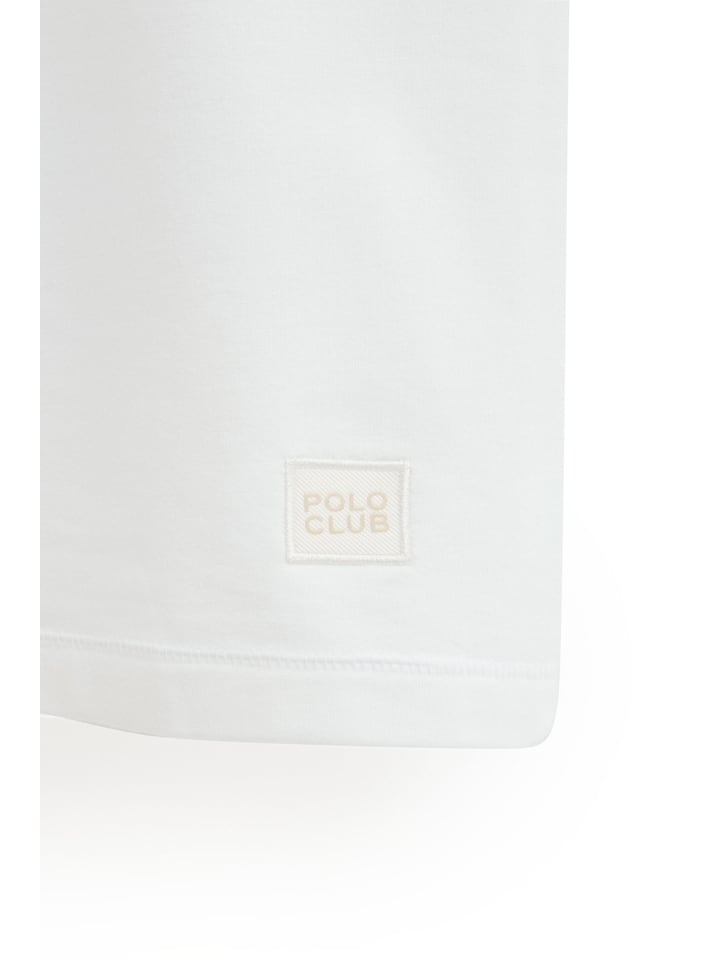 Tričko Polo Club Weiß 9595940 Shirt in Weiß - 7