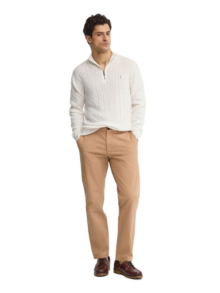 Svetr Polo Club Creme 9762701 Pullover in Creme - 4