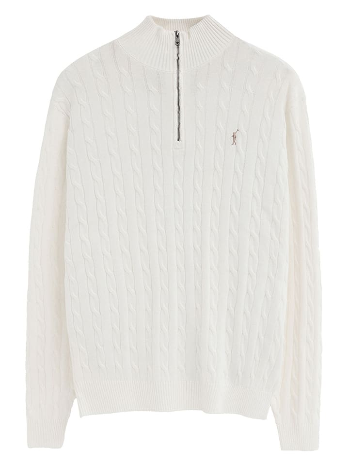 Svetr Polo Club Creme 9762701 Pullover in Creme - 5