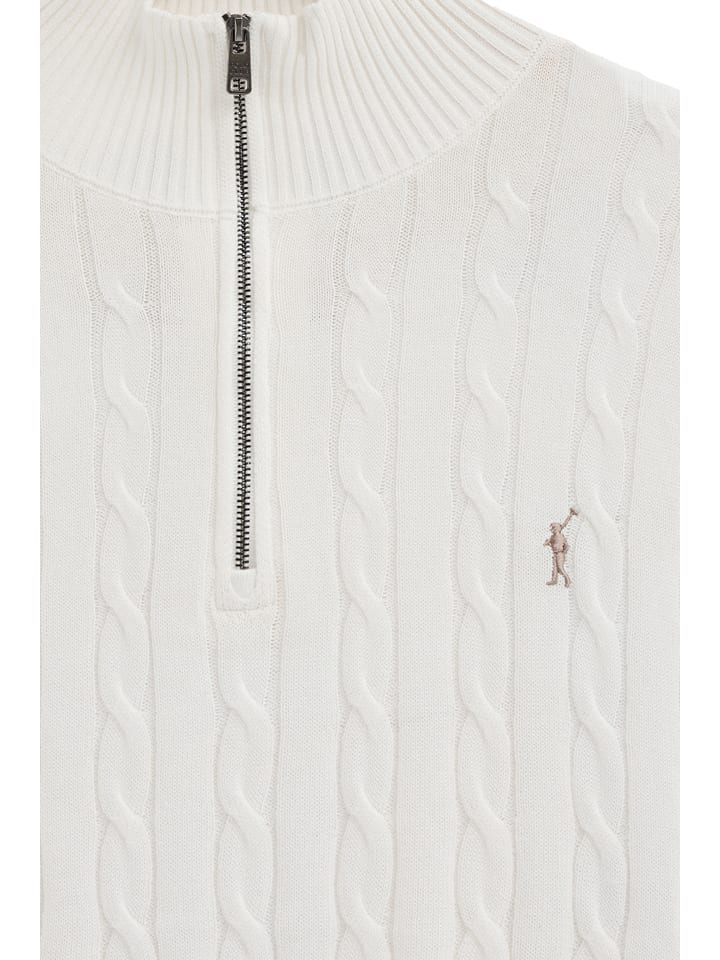 Svetr Polo Club Creme 9762701 Pullover in Creme - 7