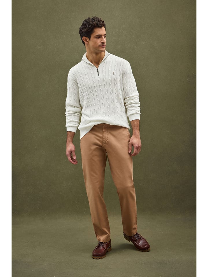 Svetr Polo Club Creme 9762701 Pullover in Creme - 8