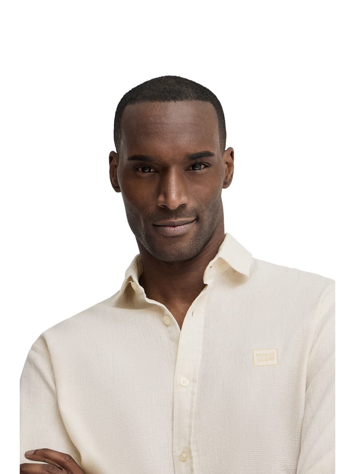 Košile Polo Club Creme 8477410 Hemd in Creme - 3