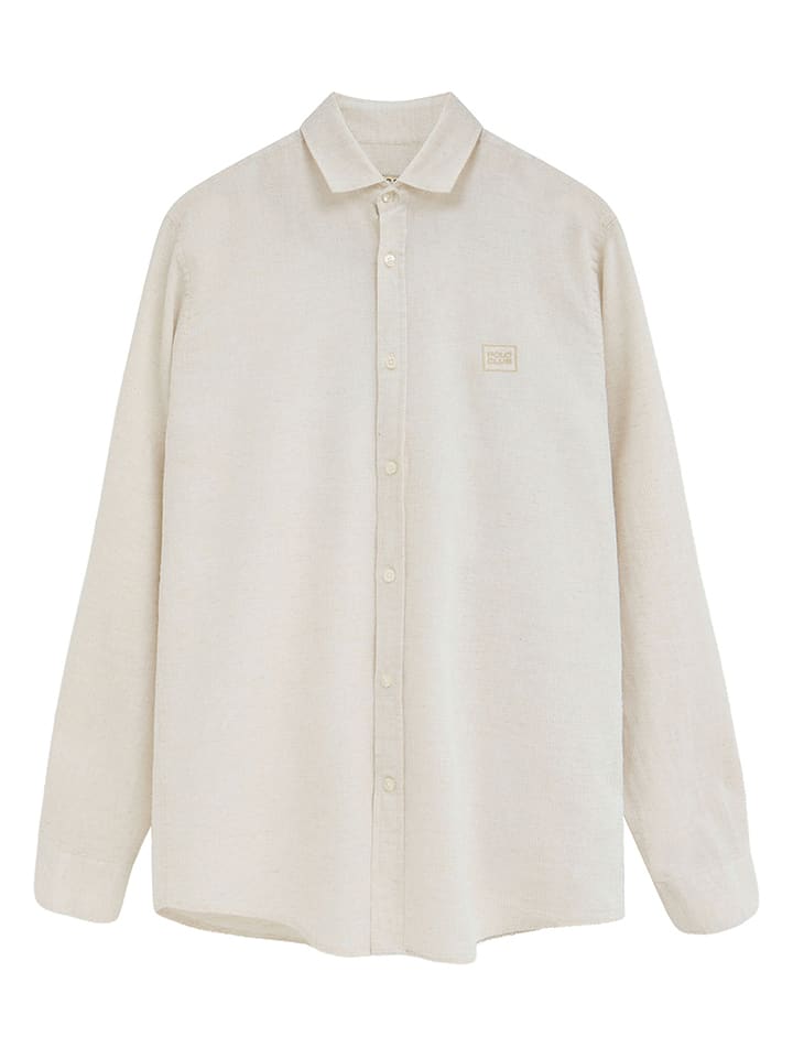 Košile Polo Club Creme 8477410 Hemd in Creme - 5