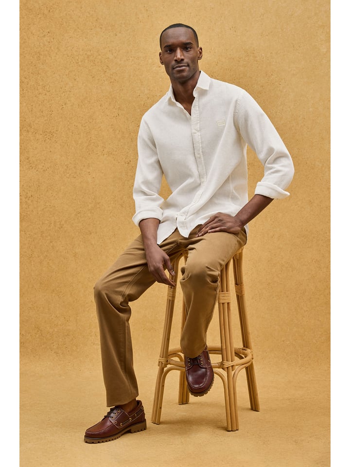 Košile Polo Club Creme 8477410 Hemd in Creme - 8