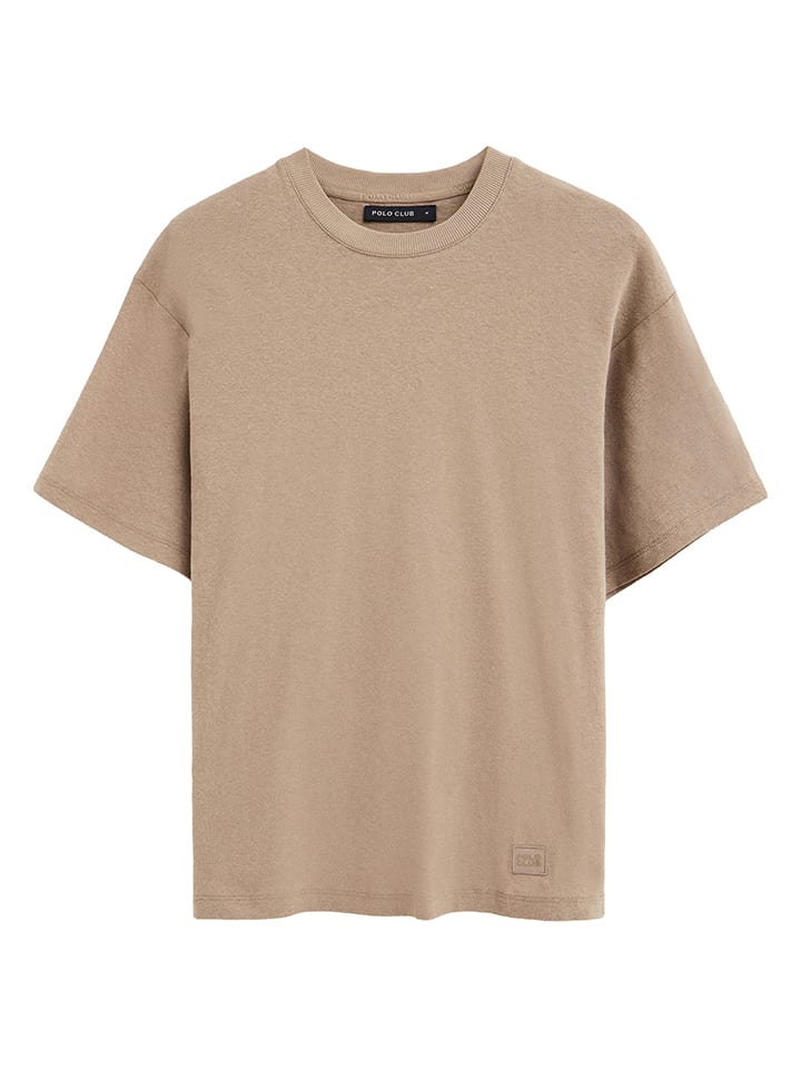 Tričko Polo Club Beige 8797166 Shirt in Beige - 5