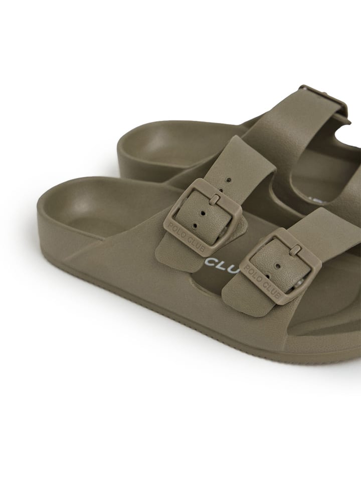 Boty Polo Club Khaki 8234551 Pantoletten in Khaki - 2
