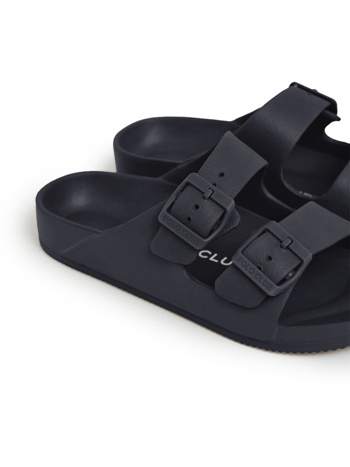 Boty Polo Club Schwarz 3596625 Pantoletten in Schwarz - 2