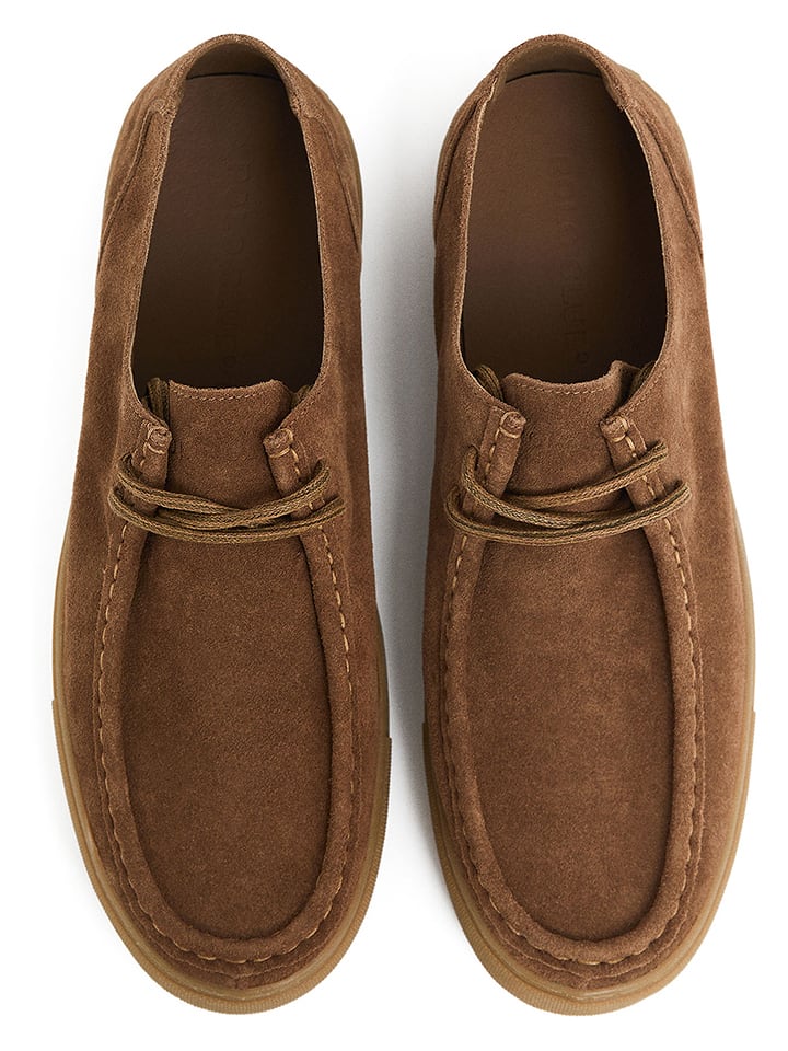 Boty Polo Club Hellbraun 4352448 Leder-Schnürschuhe in Hellbraun - 3