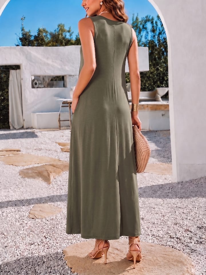 Šaty Milan Kiss Khaki 5872265 Kleid in Khaki - 2