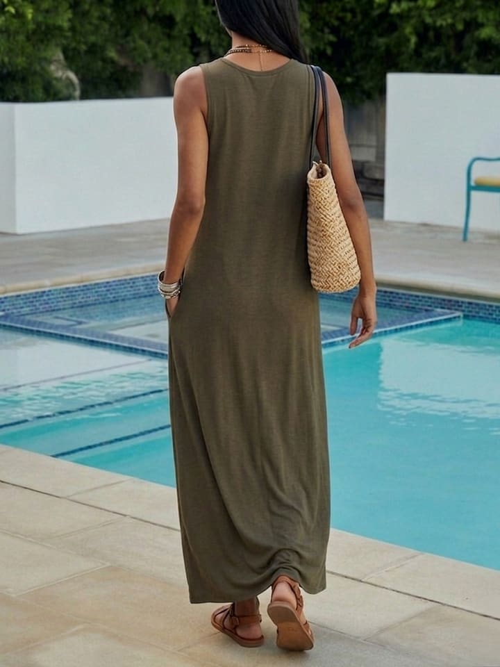 Šaty Milan Kiss Khaki 5872265 Kleid in Khaki - 3