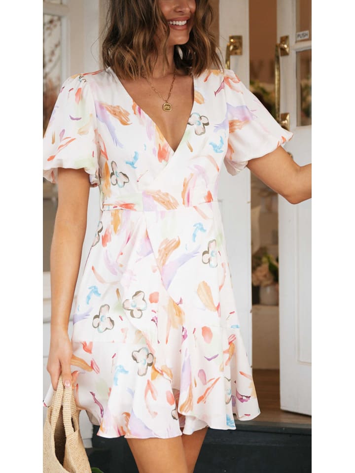 Šaty Milan Kiss Weiß 4435877 Kleid in Weiß - 2