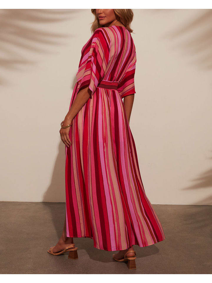 Šaty Milan Kiss Rot/ Pink 3207534 Kleid in Pink/ Rot - 4