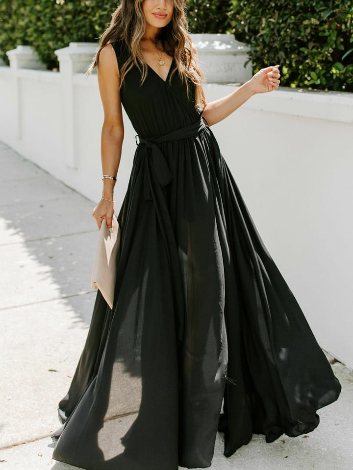 Šaty Milan Kiss Schwarz 7121568 Kleid in Schwarz - 3