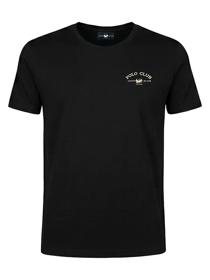 Tričko HARVEY MILLER POLO CLUB Schwarz 6467166 Shirt in Schwarz - 2