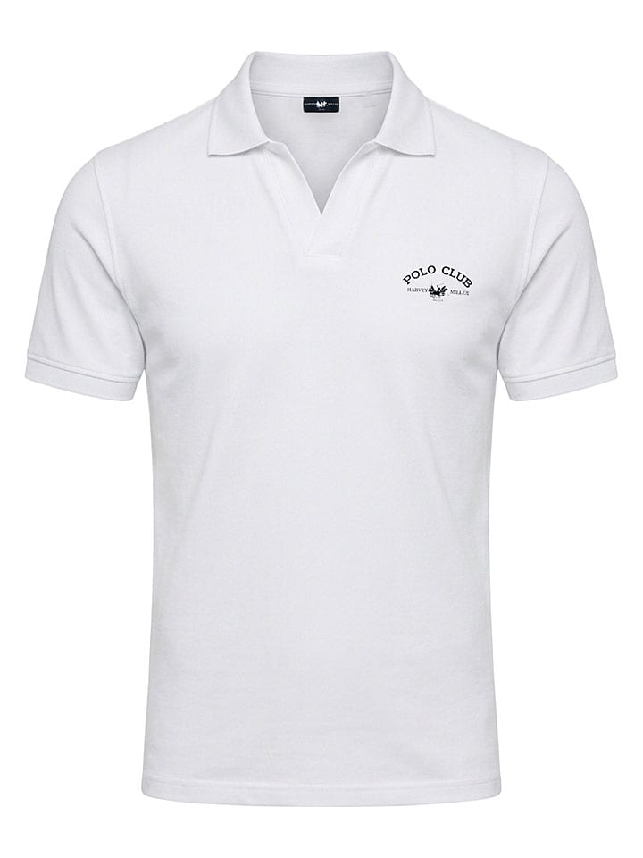 Tričko HARVEY MILLER POLO CLUB Weiß 8076708 Poloshirt in Weiß - 2