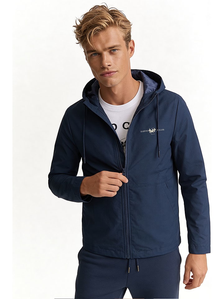 Bunda HARVEY MILLER POLO CLUB Dunkelblau 416151 Übergangsjacke in Dunkelblau - 1