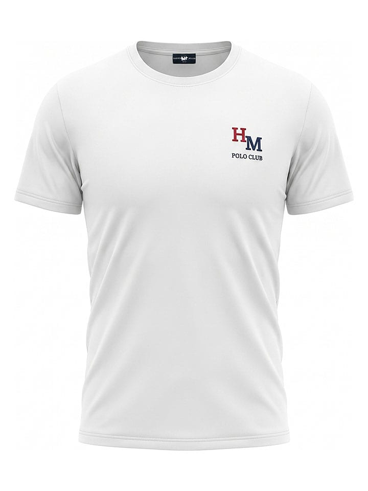Tričko HARVEY MILLER POLO CLUB Weiß 7896132 Shirt in Weiß - 2
