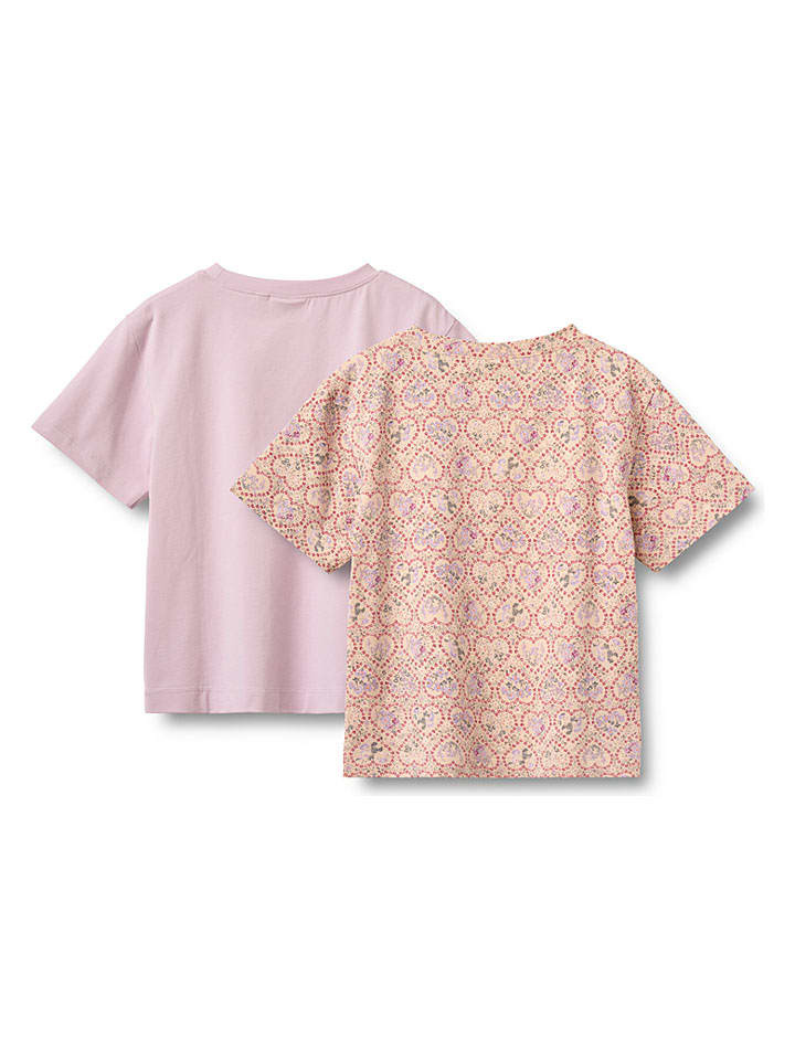 Tričko Wheat Rosa/ Orange 9272723 2er-Set: Shirts "Ella" in Rosa/ Orange - 2