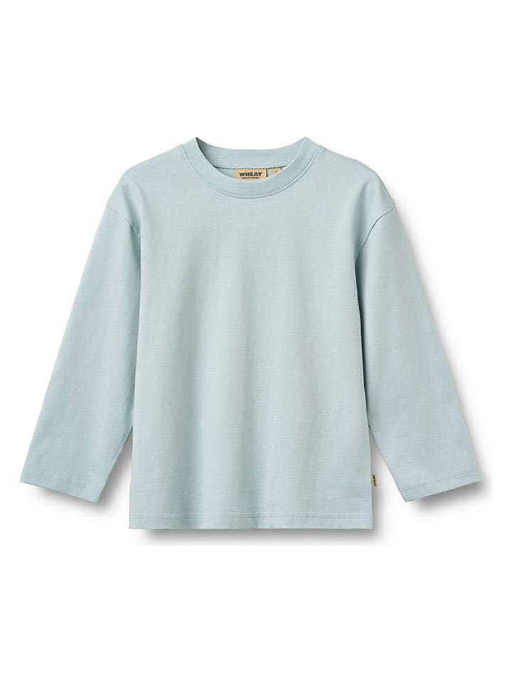 Tričko Wheat Hellblau 5740721 Longsleeve "Johan" in Hellblau - 1