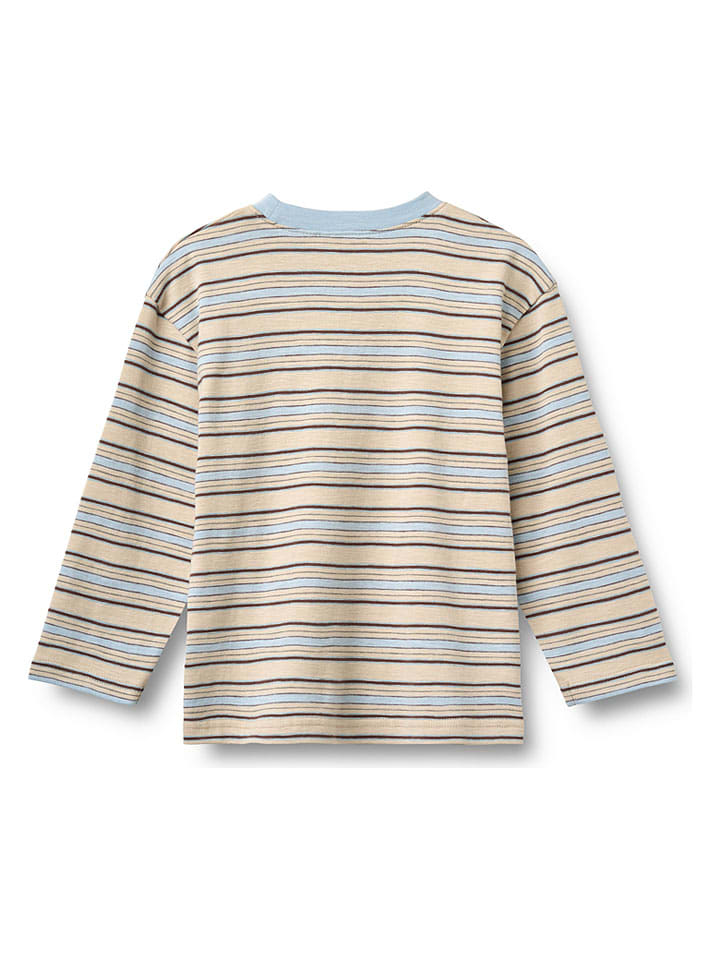 Tričko Wheat Beige 6033687 Longsleeve "Johan" in Beige - 2