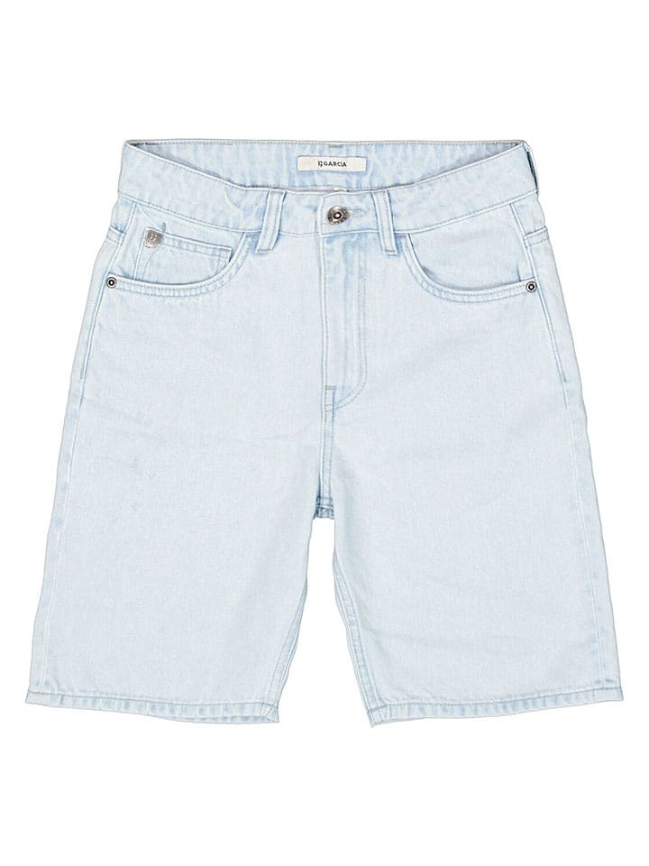 Kraťasy Garcia Hellblau 1201706 Jeans-Bermudas in Hellblau - 3