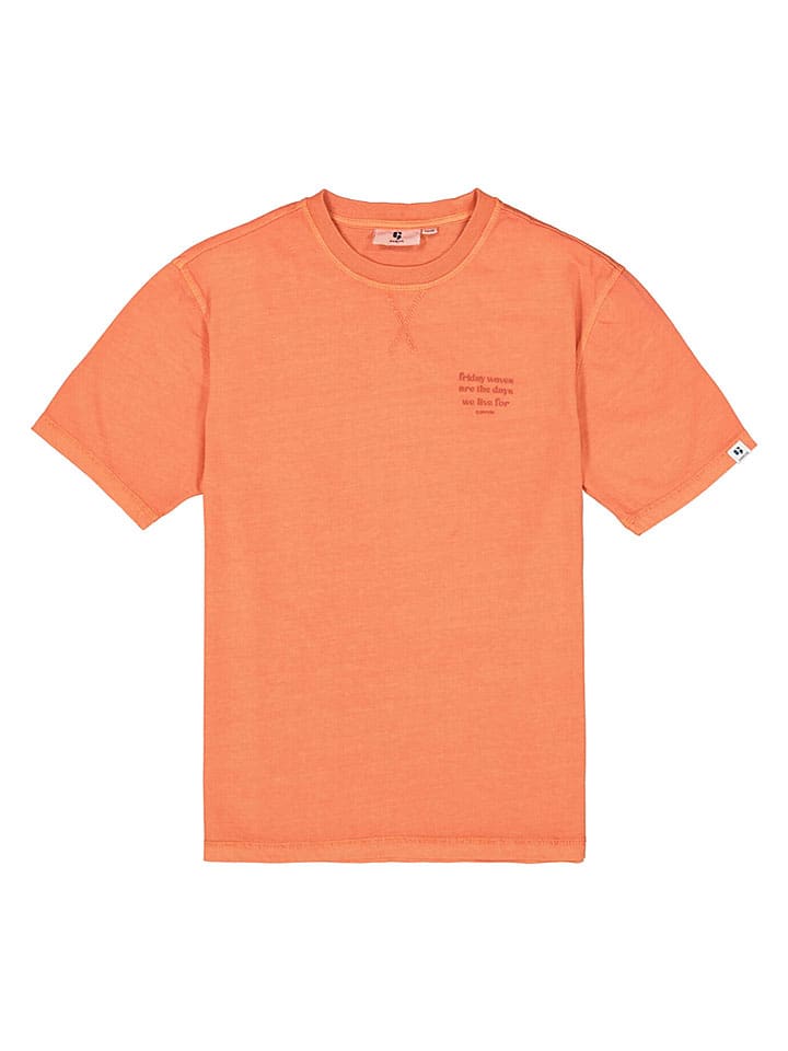 Tričko Garcia Orange 130217 Shirt in Orange - 5