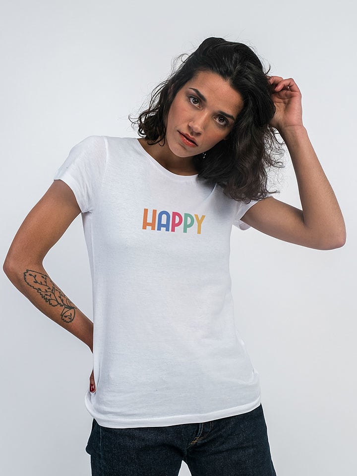 Tričko WOOOP Weiß 2014296 Shirt in Weiß - 1