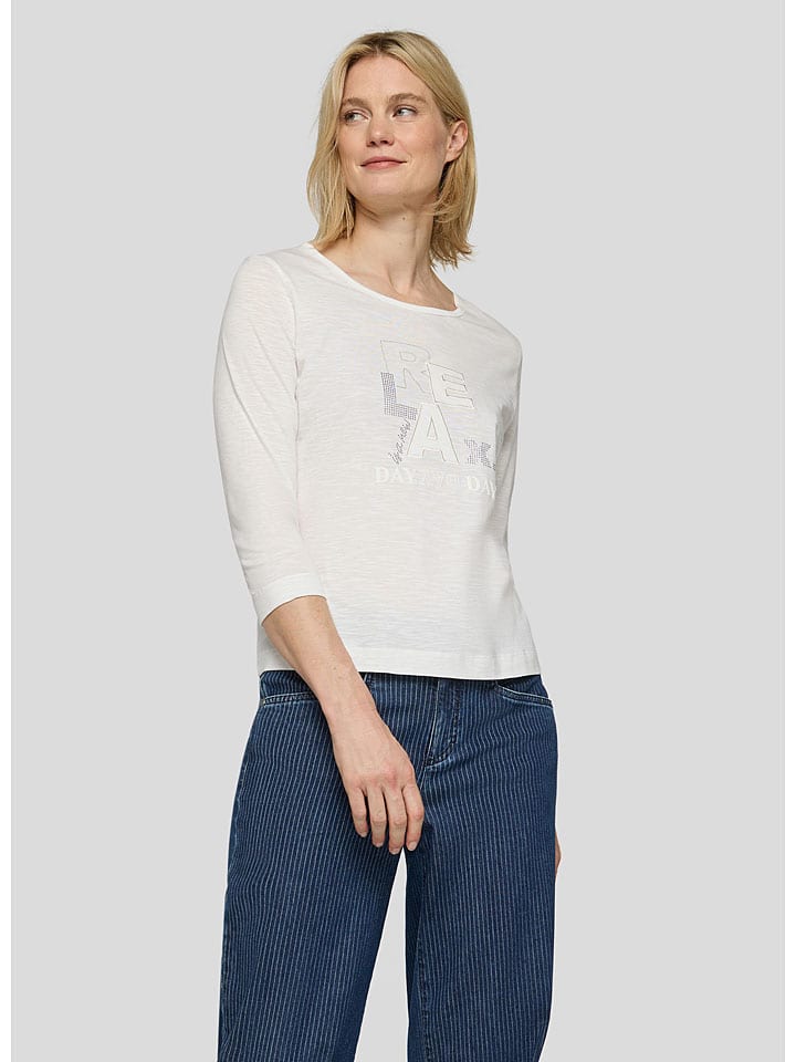 Rabe Creme 7112506 Longsleeve in Creme - 1