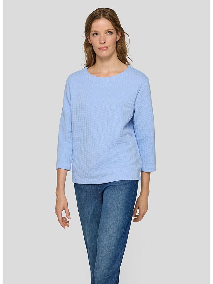 Rabe Hellblau 6743990 Longsleeve in Hellblau - 1