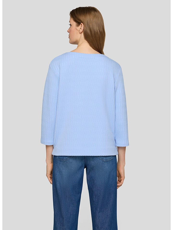 Rabe Hellblau 6743990 Longsleeve in Hellblau - 3
