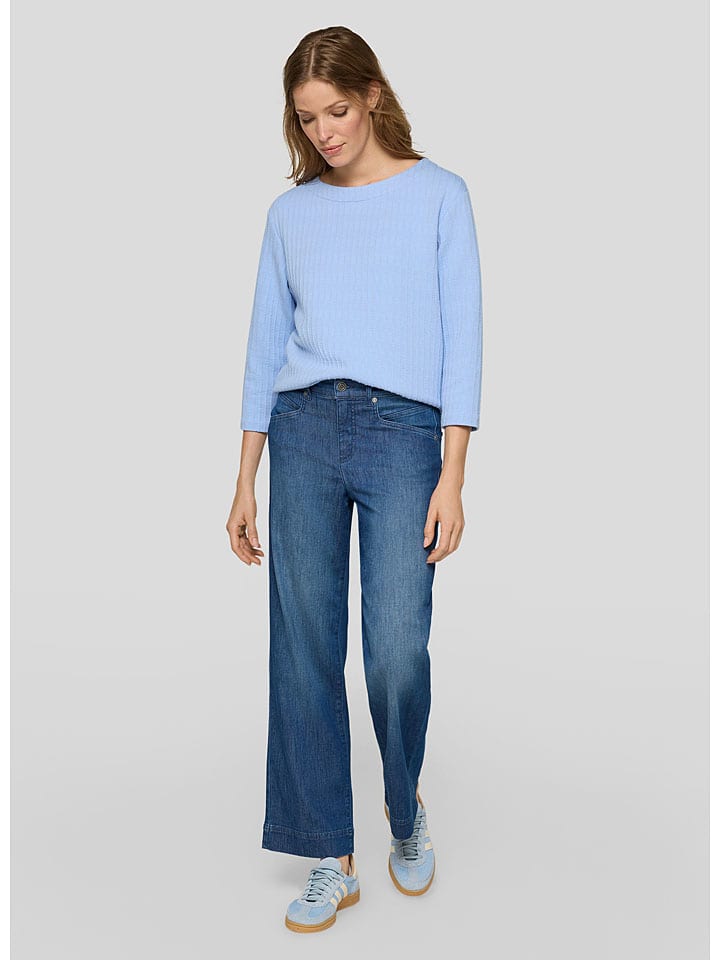 Rabe Hellblau 6743990 Longsleeve in Hellblau - 5