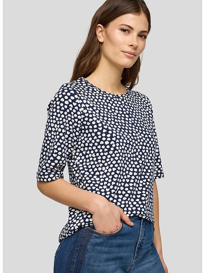 Tričko Rabe Dunkelblau/ Weiß 7893902 Shirt in Dunkelblau/ Weiß - 4