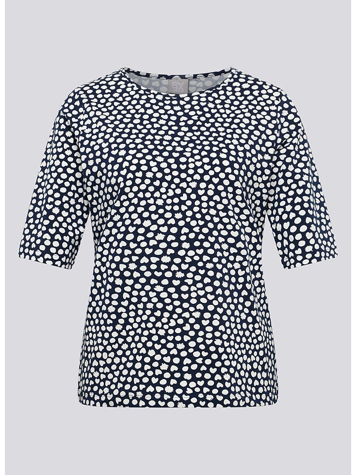 Tričko Rabe Dunkelblau/ Weiß 7893902 Shirt in Dunkelblau/ Weiß - 6