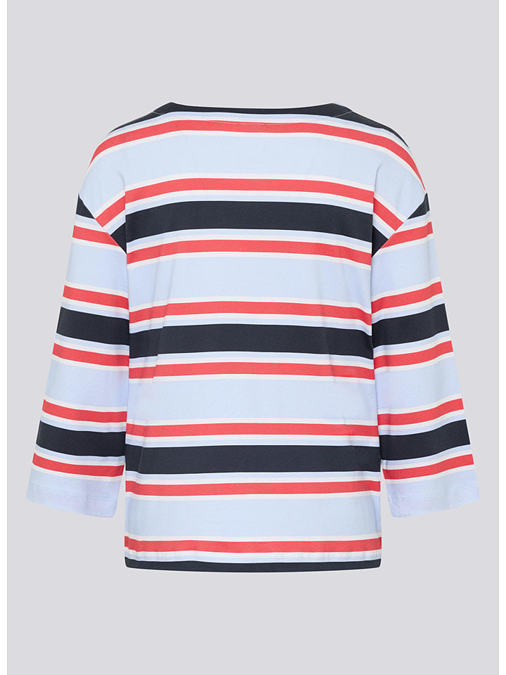 Rabe Hellblau/ Dunkelblau/ Rot 893661 Longsleeve in Hellblau/ Dunkelblau/ Rot - 6