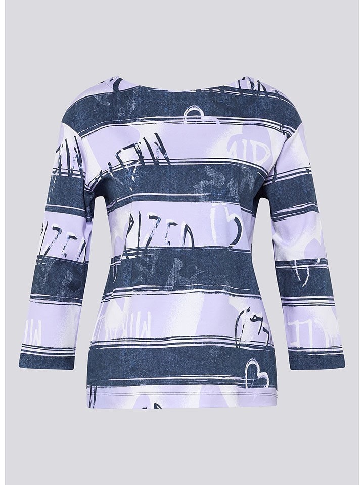 Rabe Dunkelblau/ Flieder 3049962 Longsleeve in Dunkelblau/ Flieder - 6