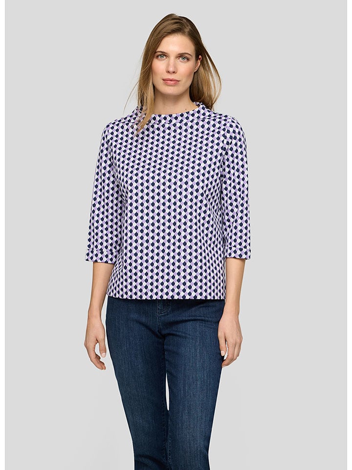 Rabe Flieder/ Dunkelblau 7155513 Longsleeve in Flieder/ Dunkelblau - 1