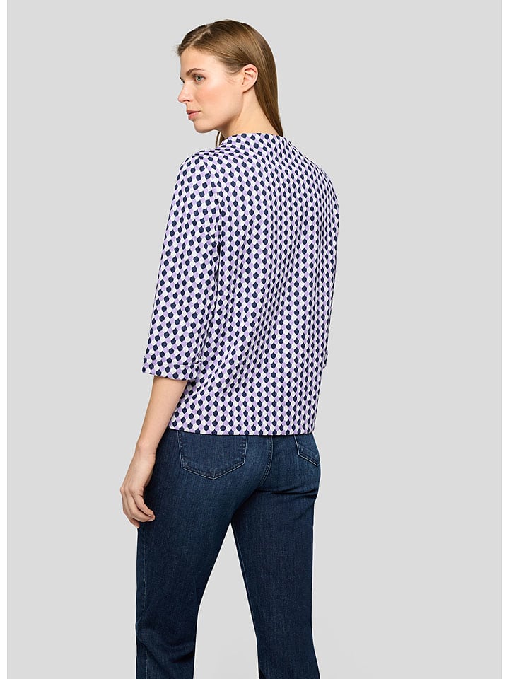 Rabe Flieder/ Dunkelblau 7155513 Longsleeve in Flieder/ Dunkelblau - 3