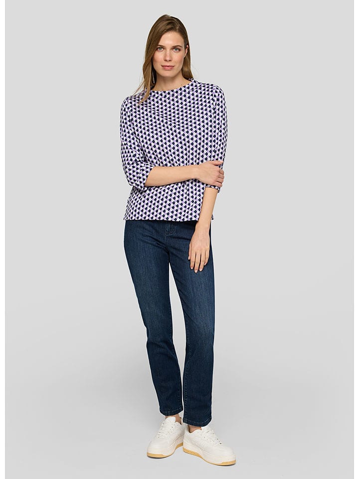 Rabe Flieder/ Dunkelblau 7155513 Longsleeve in Flieder/ Dunkelblau - 4