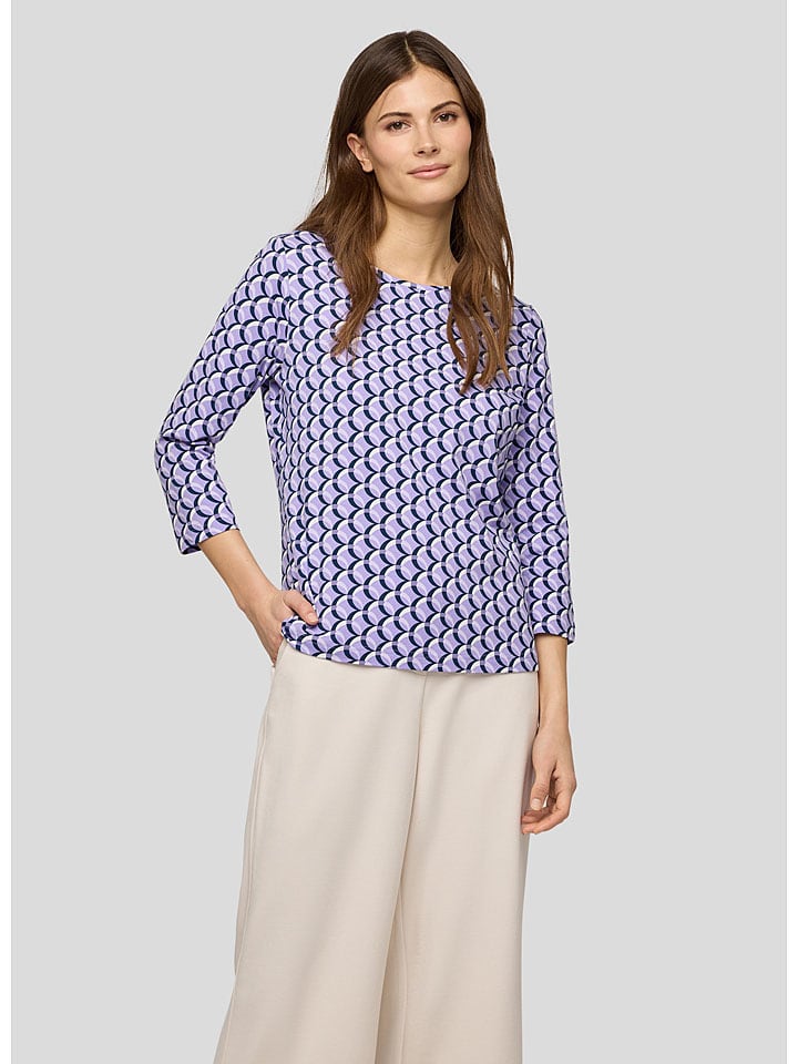 Rabe Flieder/ Dunkelblau 4509385 Longsleeve in Flieder/ Dunkelblau - 1