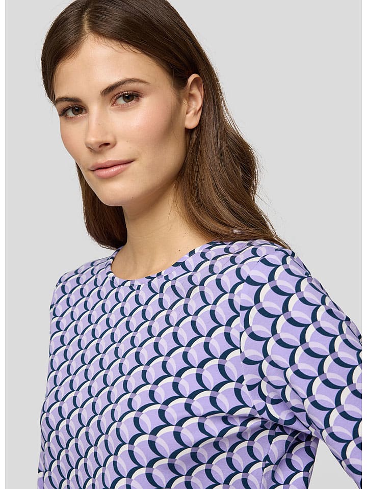 Rabe Flieder/ Dunkelblau 4509385 Longsleeve in Flieder/ Dunkelblau - 2