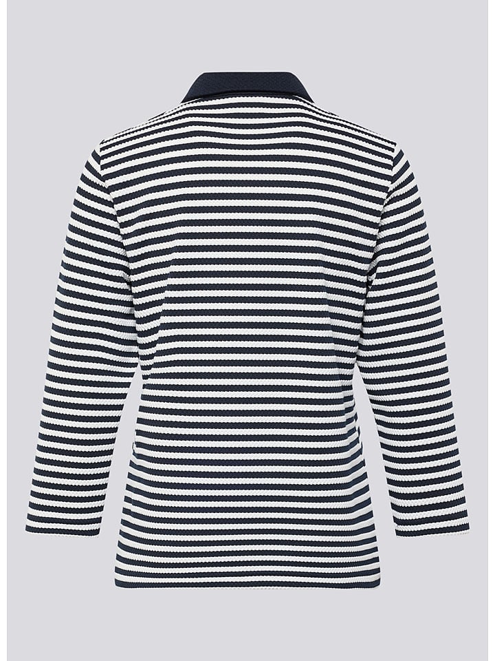 Rabe Dunkelblau/ Weiß 3542806 Longsleeve in Dunkelblau/ Weiß - 7