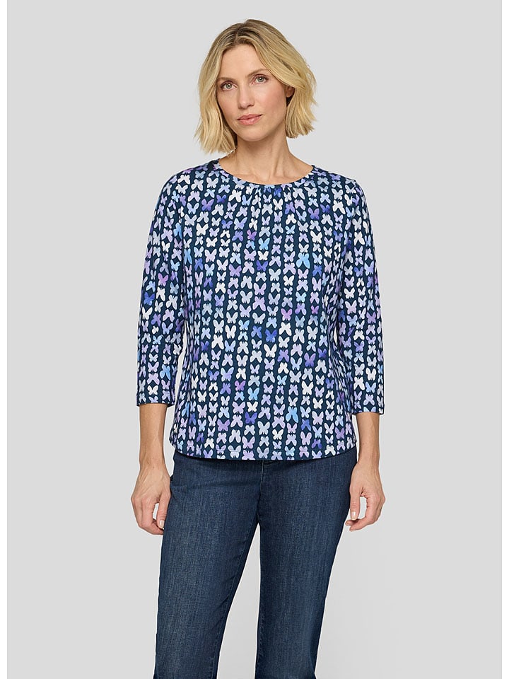Rabe Dunkelblau 7635328 Longsleeve in Dunkelblau - 1