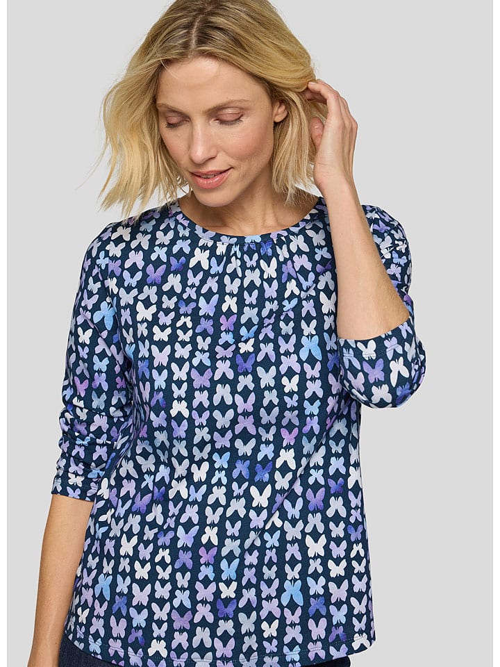 Rabe Dunkelblau 7635328 Longsleeve in Dunkelblau - 3