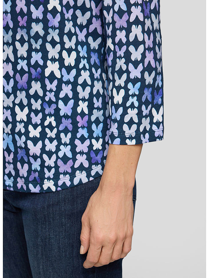 Rabe Dunkelblau 7635328 Longsleeve in Dunkelblau - 5